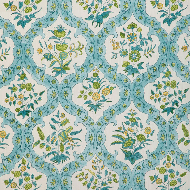 Brunschwig & Fils VENTOUX PRINT AQUA Fabric