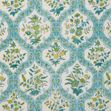 Brunschwig & Fils VENTOUX PRINT AQUA Fabric