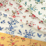 Brunschwig & Fils AUREL PRINT RED/GREEN Fabric