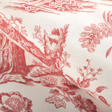 Brunschwig & Fils MARCEL PRINT RED Fabric