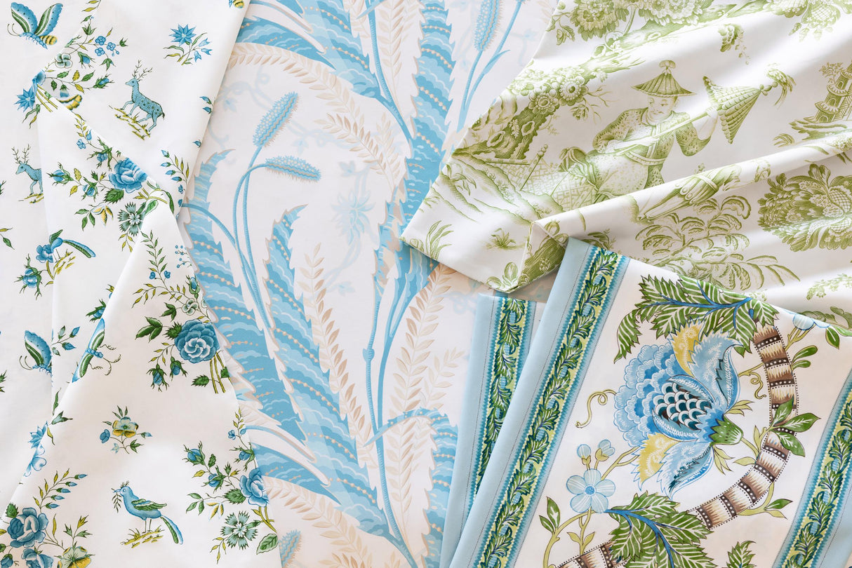 Brunschwig & Fils MARCEL PRINT LEAF Fabric