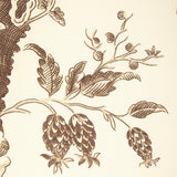 Brunschwig & Fils MARCEL PRINT BROWN Fabric