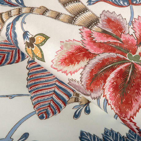 Brunschwig & Fils CADENET PRINT RED/BLUE Fabric