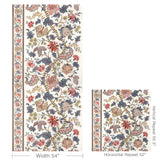 Brunschwig & Fils CADENET PRINT RED/BLUE Fabric