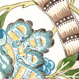 Brunschwig & Fils LAURIS PRINT AQUA/LEAF Fabric