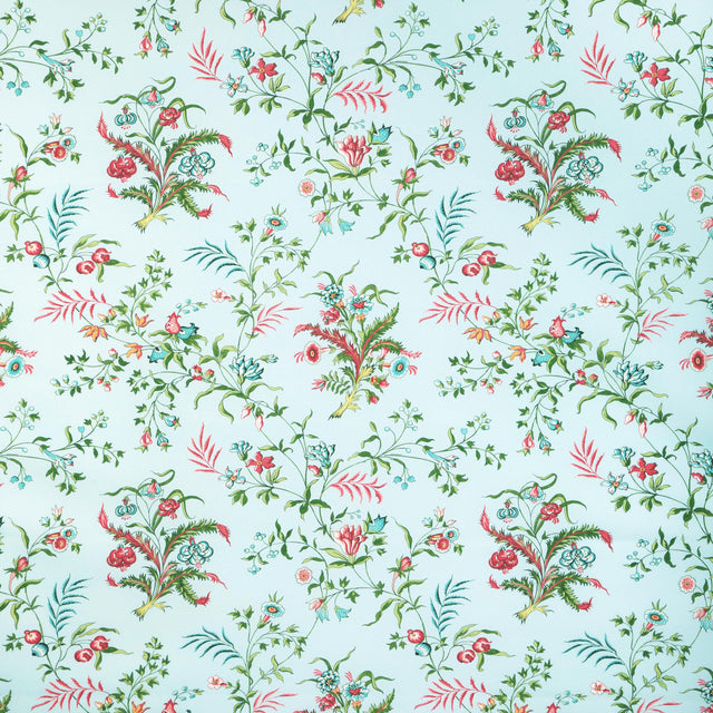 Brunschwig & Fils CHANCAY PRINT SKY/LEAF Fabric