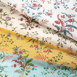 Brunschwig & Fils CHANCAY PRINT TEAL/ROSE Fabric