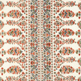 Brunschwig & Fils VISAN PRINT SKY/CORAL Fabric