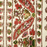 Brunschwig & Fils VISAN PRINT ROSE/LEAF Fabric