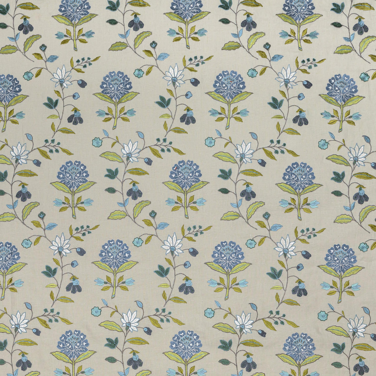 Lee Jofa KALLA BLUE/GREEN Drapery Fabric