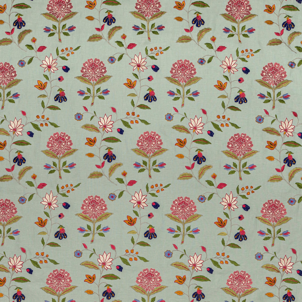 Lee Jofa KALLA PINK/GREEN Drapery Fabric