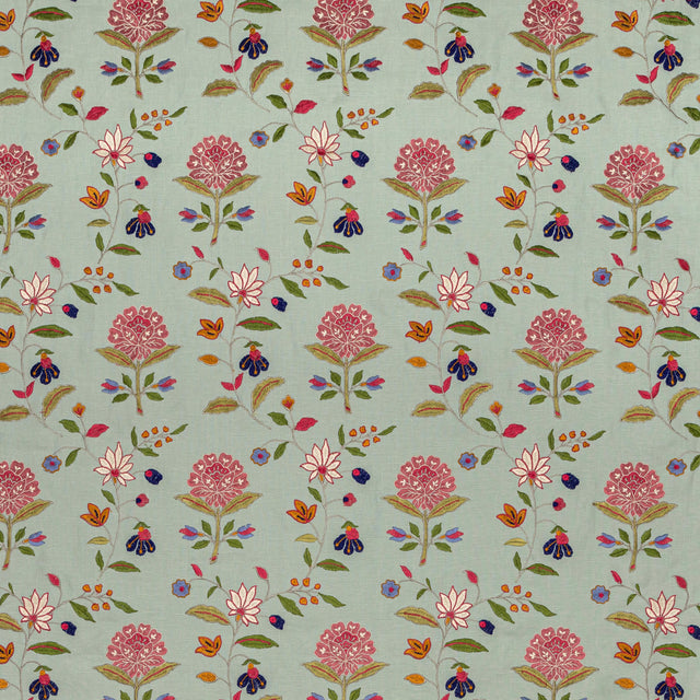 Lee Jofa KALLA PINK/GREEN Drapery Fabric