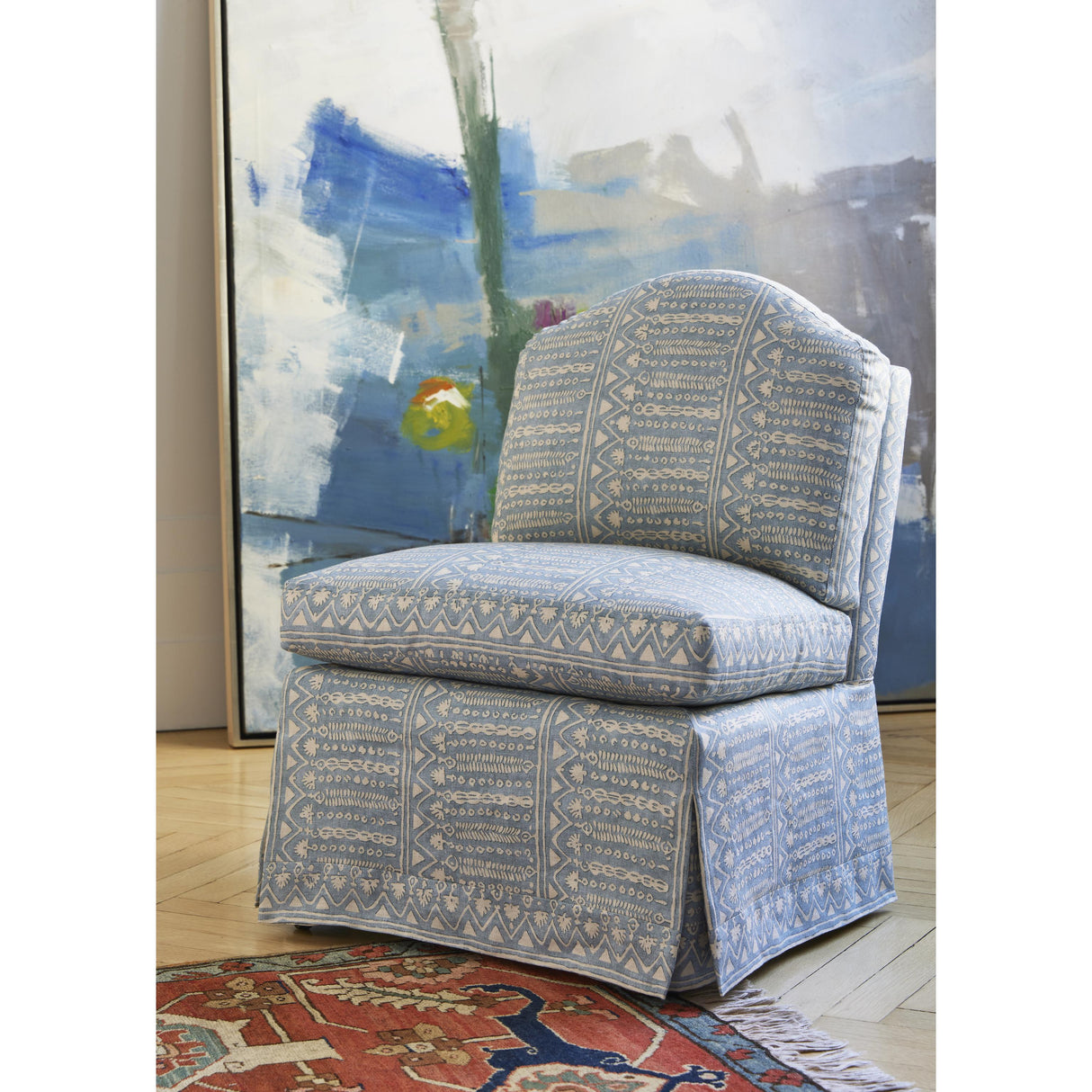 Lee Jofa BABY COLEBROOK BLUE Fabric