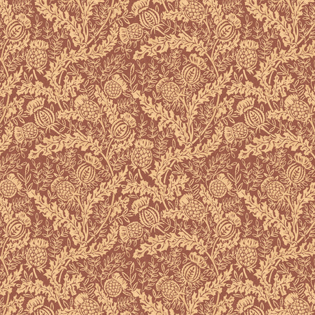 Mulberry MULBERRY THISTLE PLUM Wallpaper