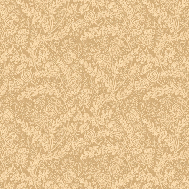Mulberry MULBERRY THISTLE PARCHMENT Wallpaper
