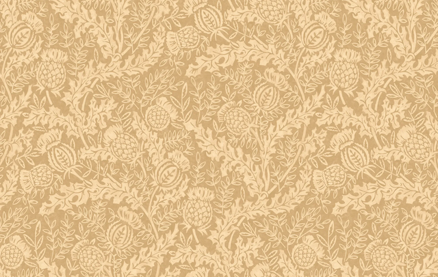Mulberry MULBERRY THISTLE PARCHMENT Wallpaper