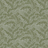 Mulberry MULBERRY THISTLE GREEN/TEAL Wallpaper