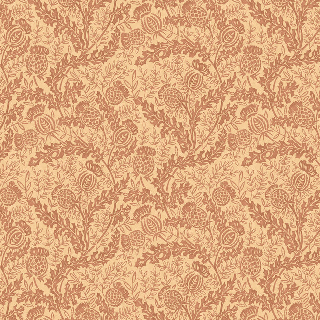 Mulberry MULBERRY THISTLE RUSSET Wallpaper