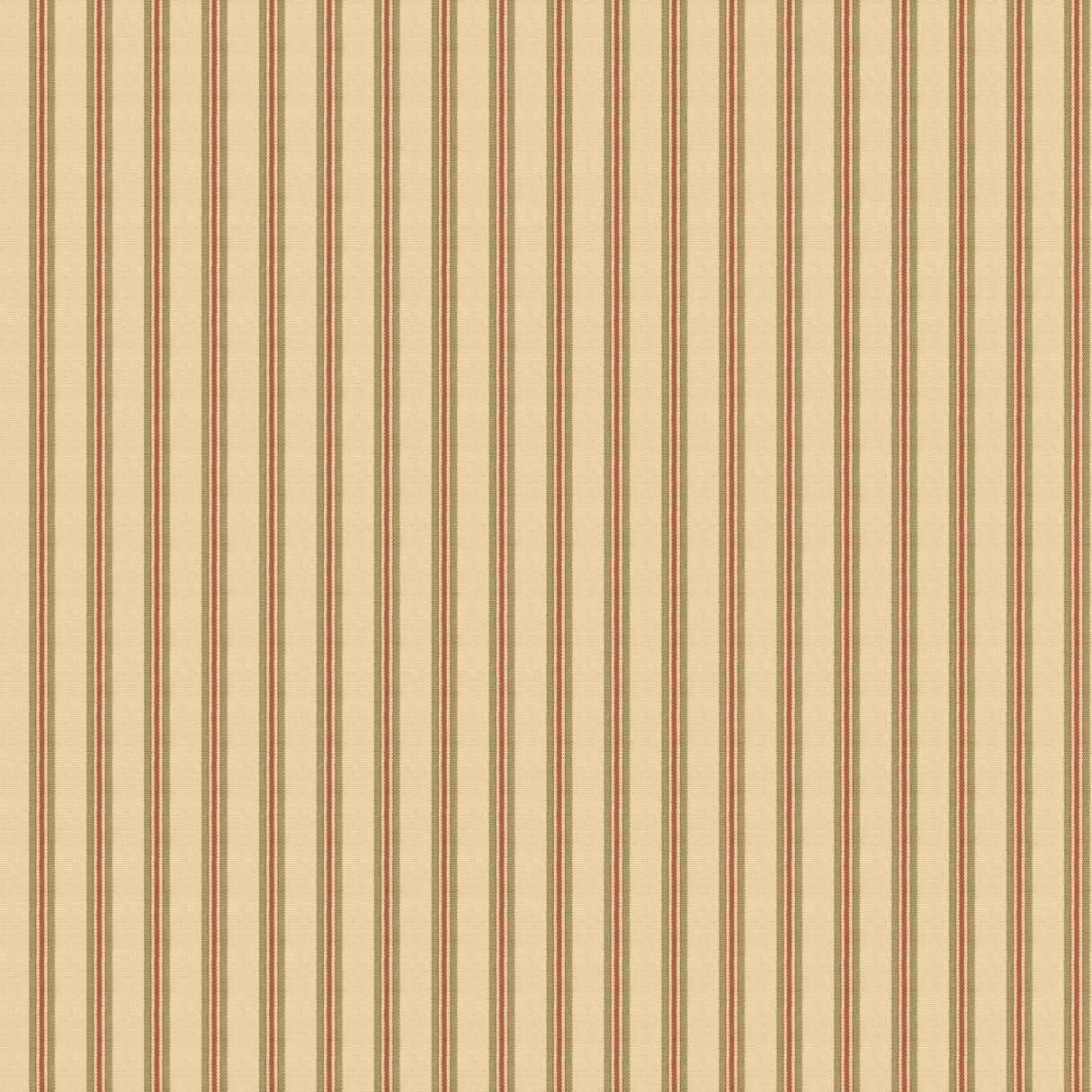 Mulberry SOMERTON STRIPE MOSS Wallpaper