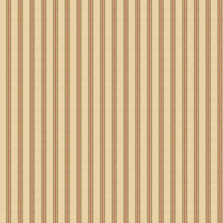 Mulberry SOMERTON STRIPE MOSS Wallpaper