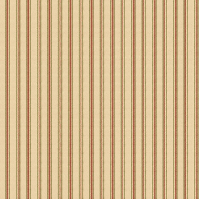 Mulberry SOMERTON STRIPE MOSS Wallpaper
