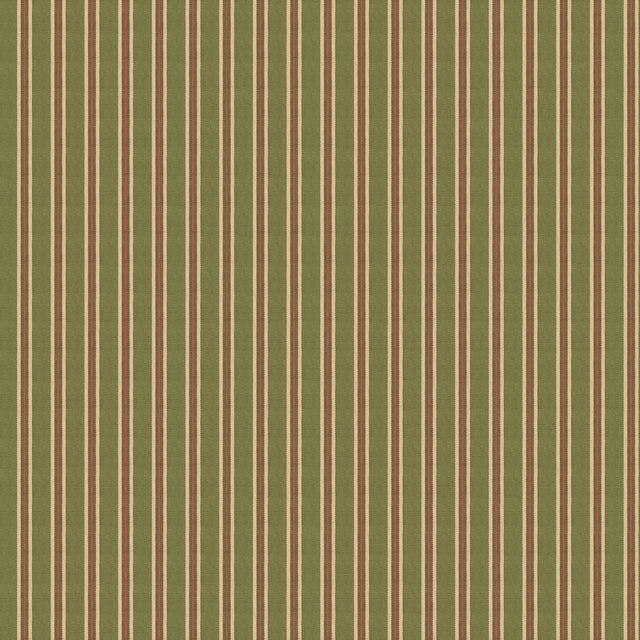 Mulberry SOMERTON STRIPE GREEN Wallpaper