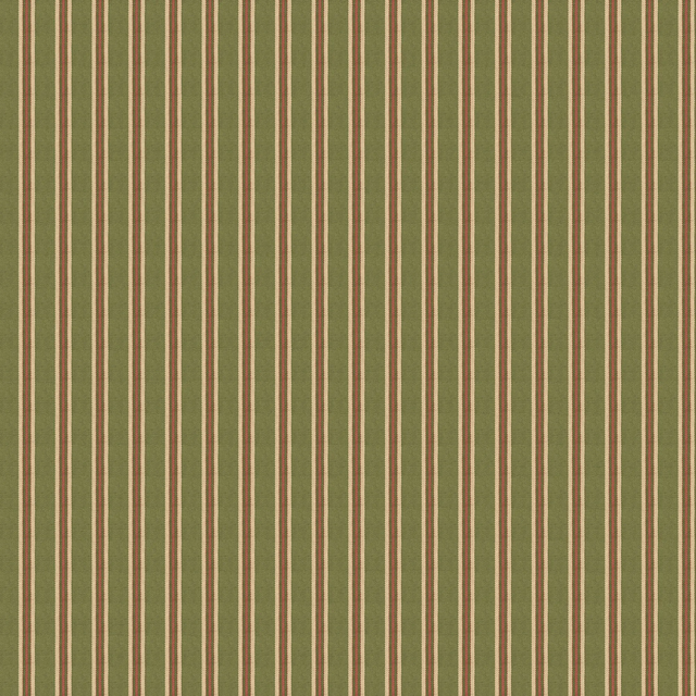 Mulberry SOMERTON STRIPE GREEN Wallpaper