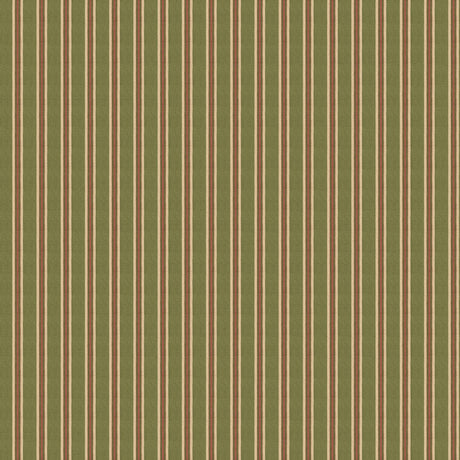 Mulberry SOMERTON STRIPE GREEN Wallpaper