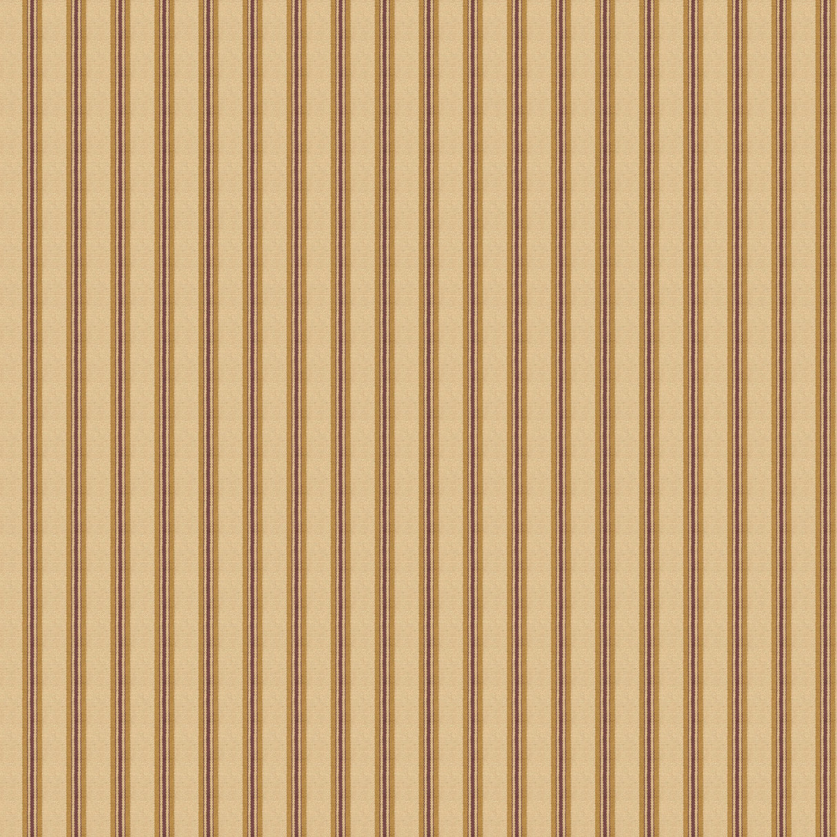 Mulberry SOMERTON STRIPE OCHRE Wallpaper