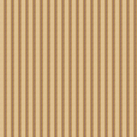 Mulberry SOMERTON STRIPE OCHRE Wallpaper