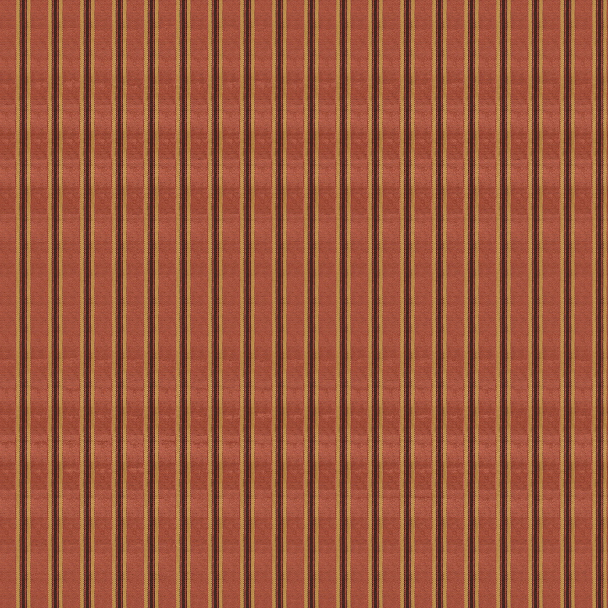 Mulberry SOMERTON STRIPE RUSSET Wallpaper