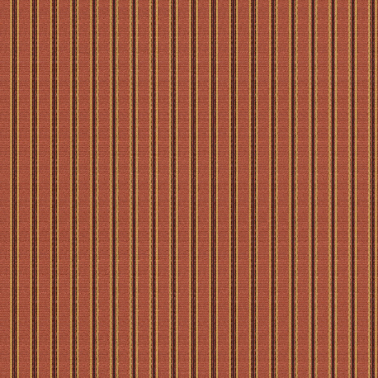 Mulberry SOMERTON STRIPE RUSSET Wallpaper