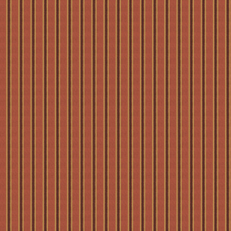 Mulberry SOMERTON STRIPE RUSSET Wallpaper