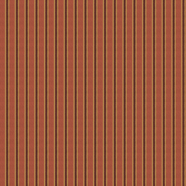 Mulberry SOMERTON STRIPE RUSSET Wallpaper