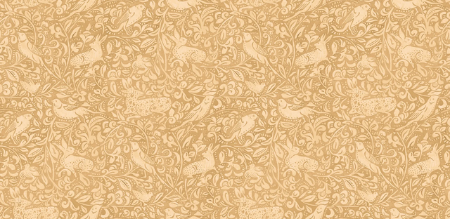 Mulberry HEDGEROW PARCHMENT Wallpaper