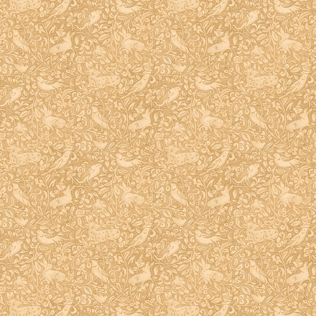 Mulberry HEDGEROW PARCHMENT Wallpaper