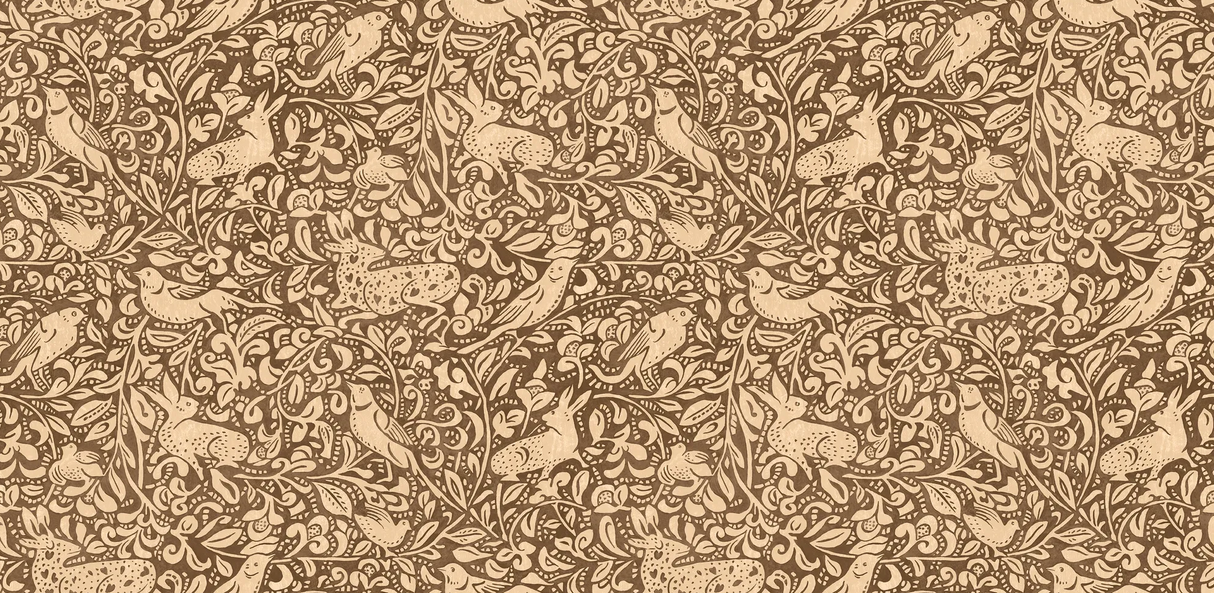 Mulberry HEDGEROW ESPRESSO Wallpaper