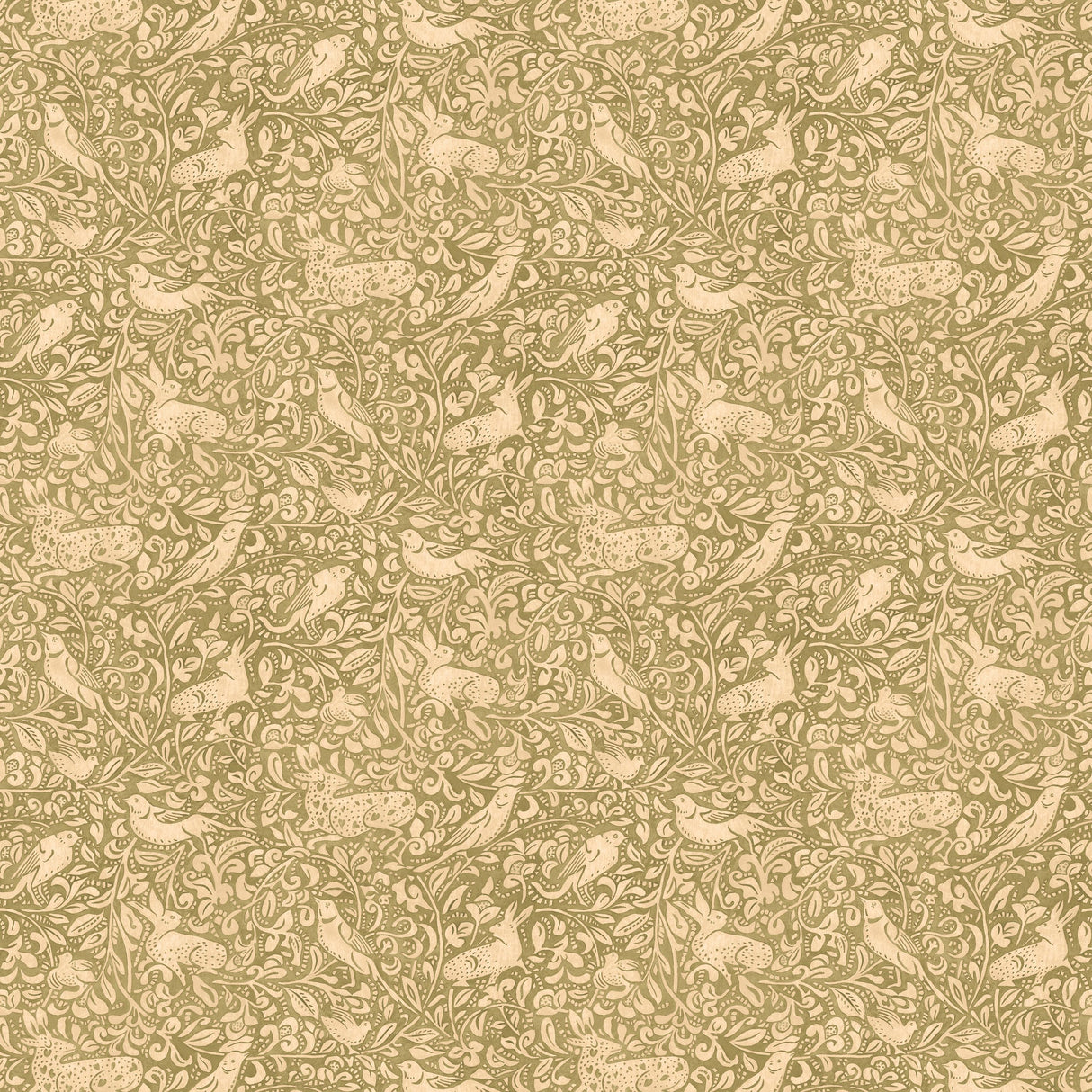 Mulberry HEDGEROW MOSS Wallpaper