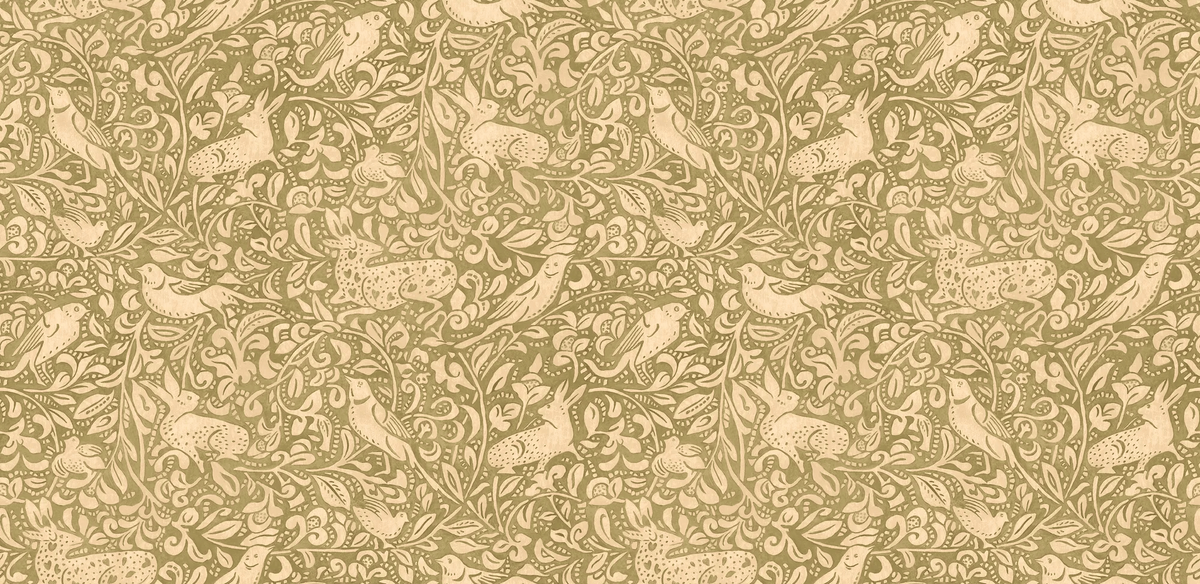Mulberry HEDGEROW MOSS Wallpaper
