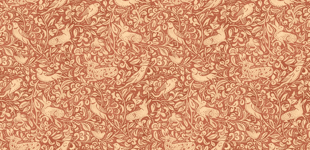Mulberry HEDGEROW RUSSET Wallpaper