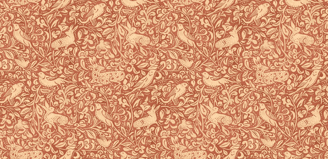 Mulberry HEDGEROW RUSSET Wallpaper