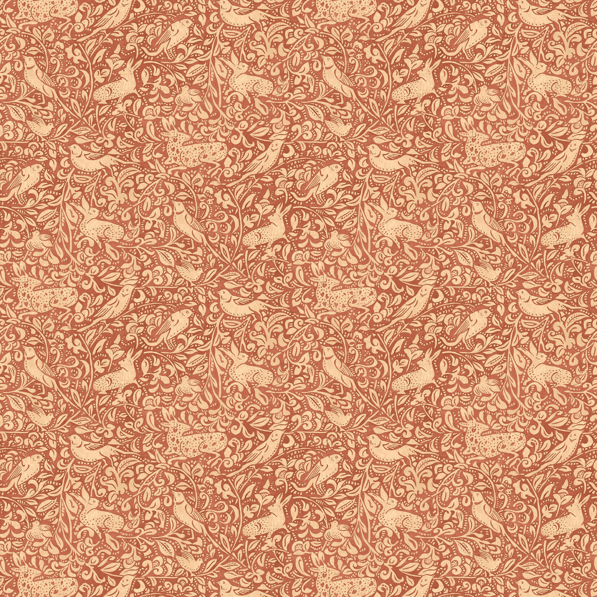 Mulberry HEDGEROW RUSSET Wallpaper