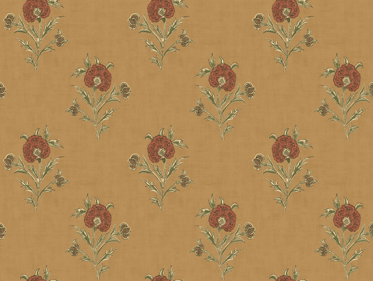Mulberry SOMERTON OCHRE Wallpaper