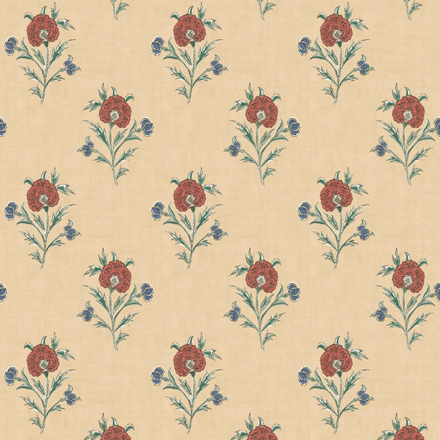 Mulberry SOMERTON RED/GREEN Wallpaper