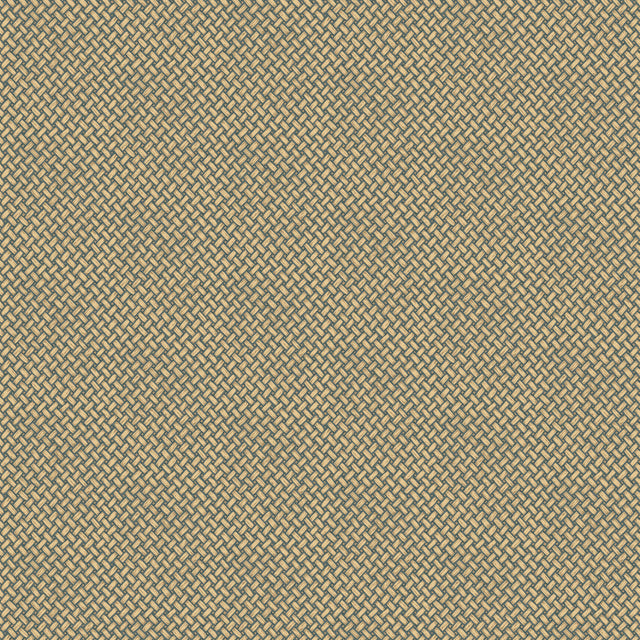 Mulberry BASKETWEAVE TEAL Wallpaper