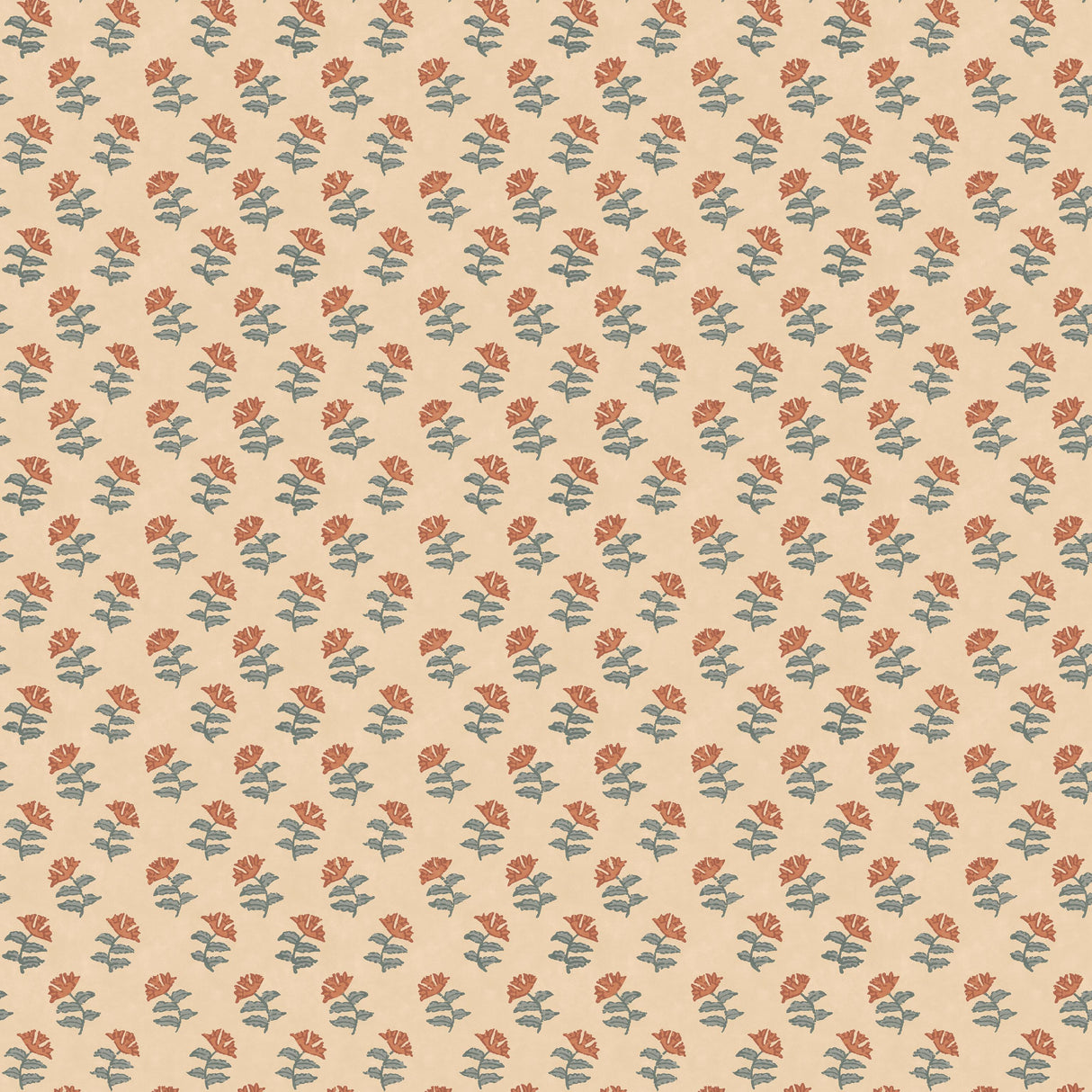 Mulberry MULBERRY SPRIG TEAL Wallpaper