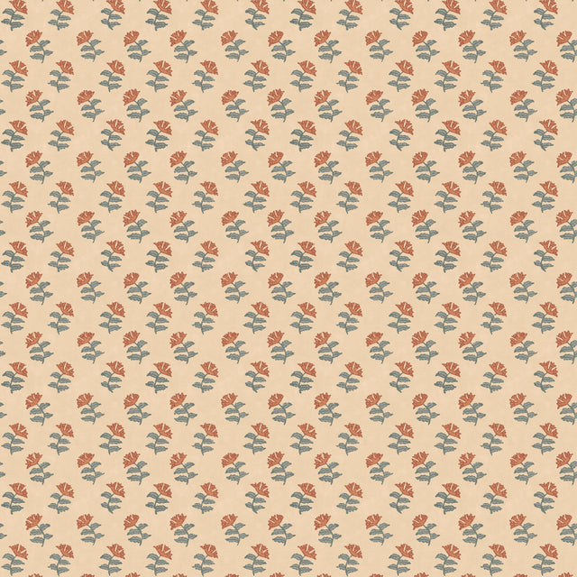 Mulberry MULBERRY SPRIG TEAL Wallpaper