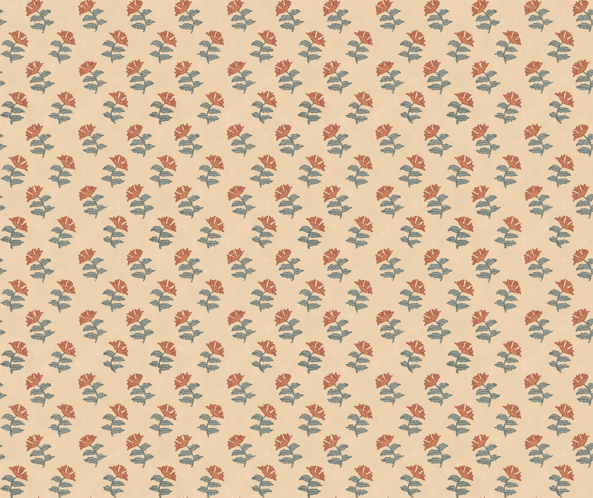 Mulberry MULBERRY SPRIG TEAL Wallpaper