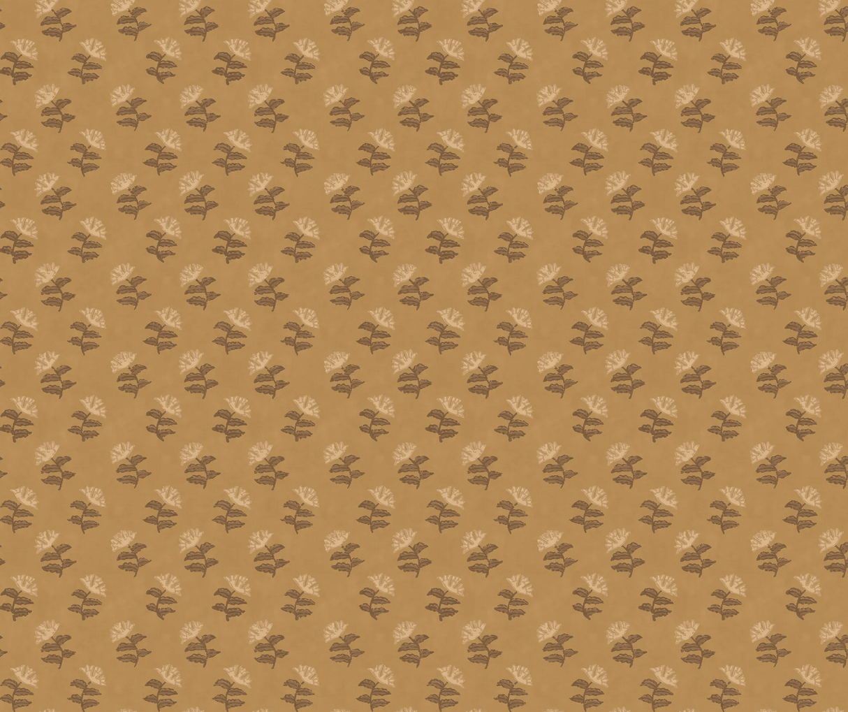Mulberry MULBERRY SPRIG OCHRE Wallpaper