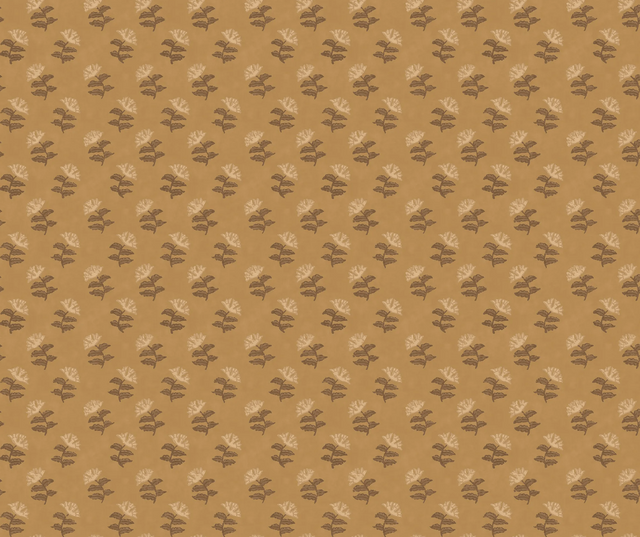 Mulberry MULBERRY SPRIG OCHRE Wallpaper